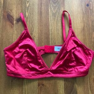 Mila Mae Wine Bralette [34-36 C-D]